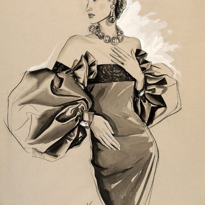 Promo for  evening wear